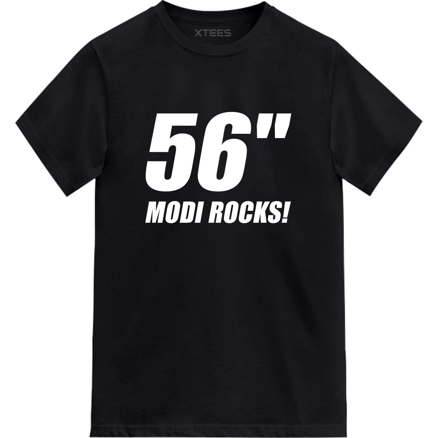 56 Inches Chest Modi Rocks Slogan T-shirts image