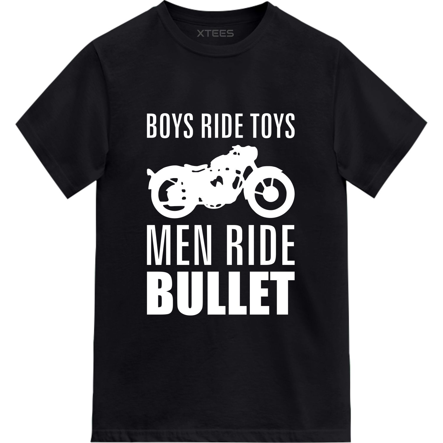 Boys Ride Toys Men Ride Enfield Biker T-shirt India image
