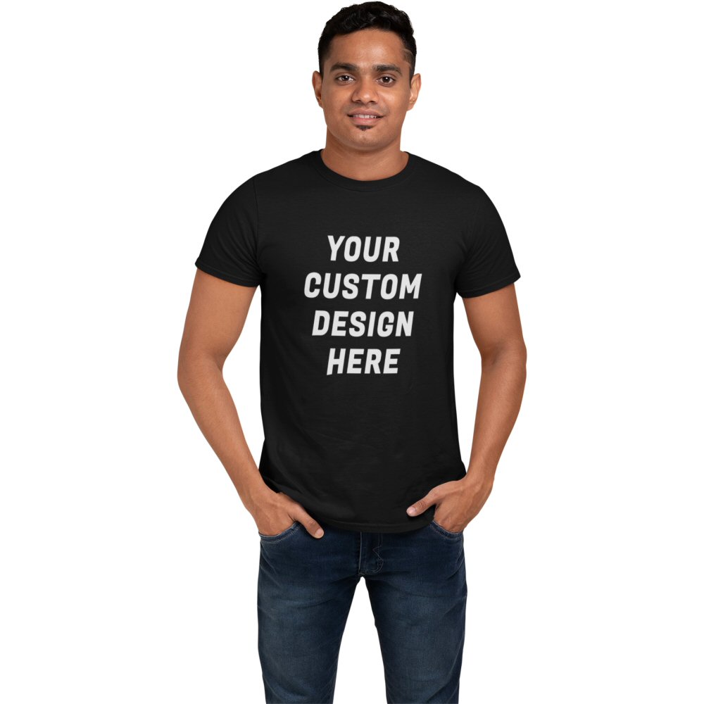 Custom Printed Round Neck T-shirt image