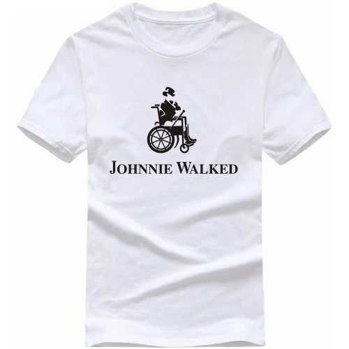 Johnnie Walked Funny T-shirt India image