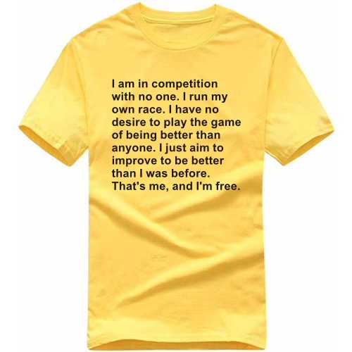 Thats Me And I Am Free Motivational Slogan T-shirts image