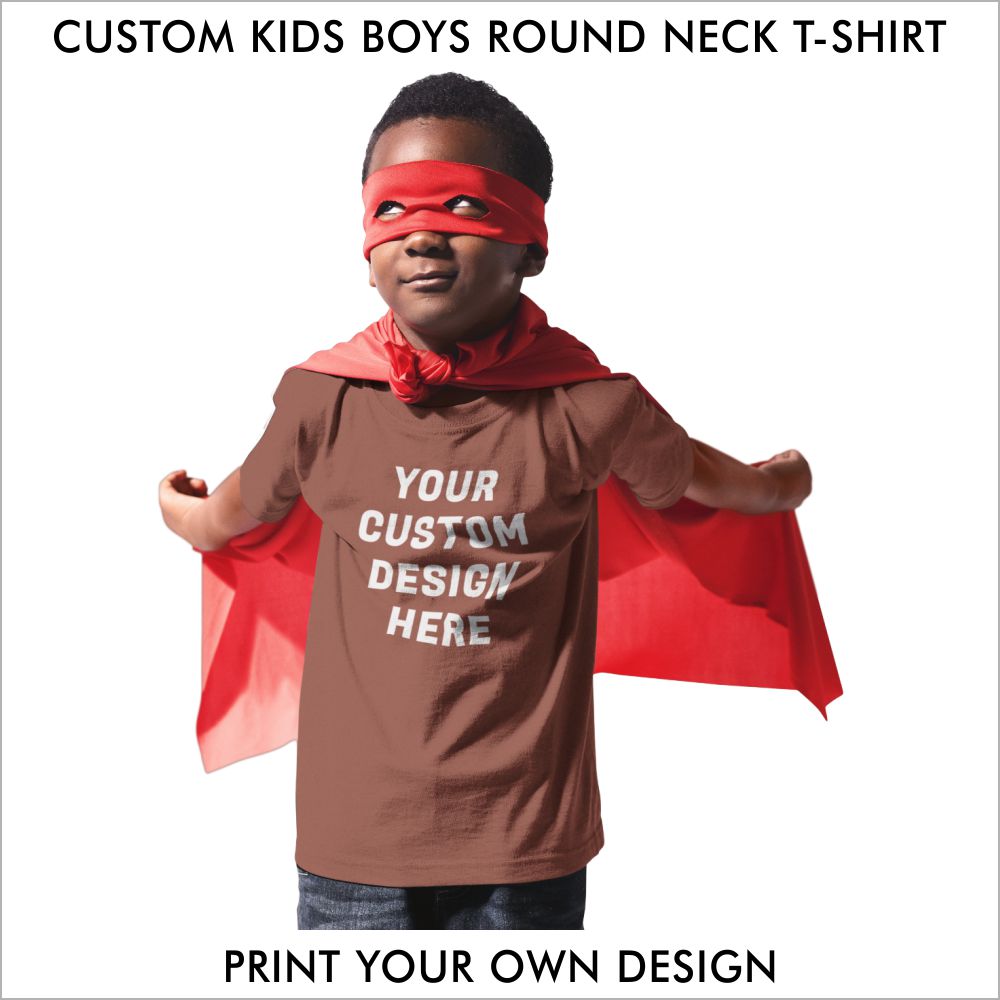 Custom Round Neck T-Shirt