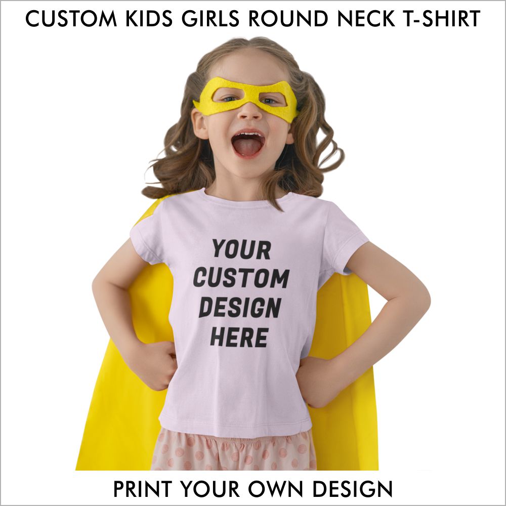 Custom Round Neck T-Shirt