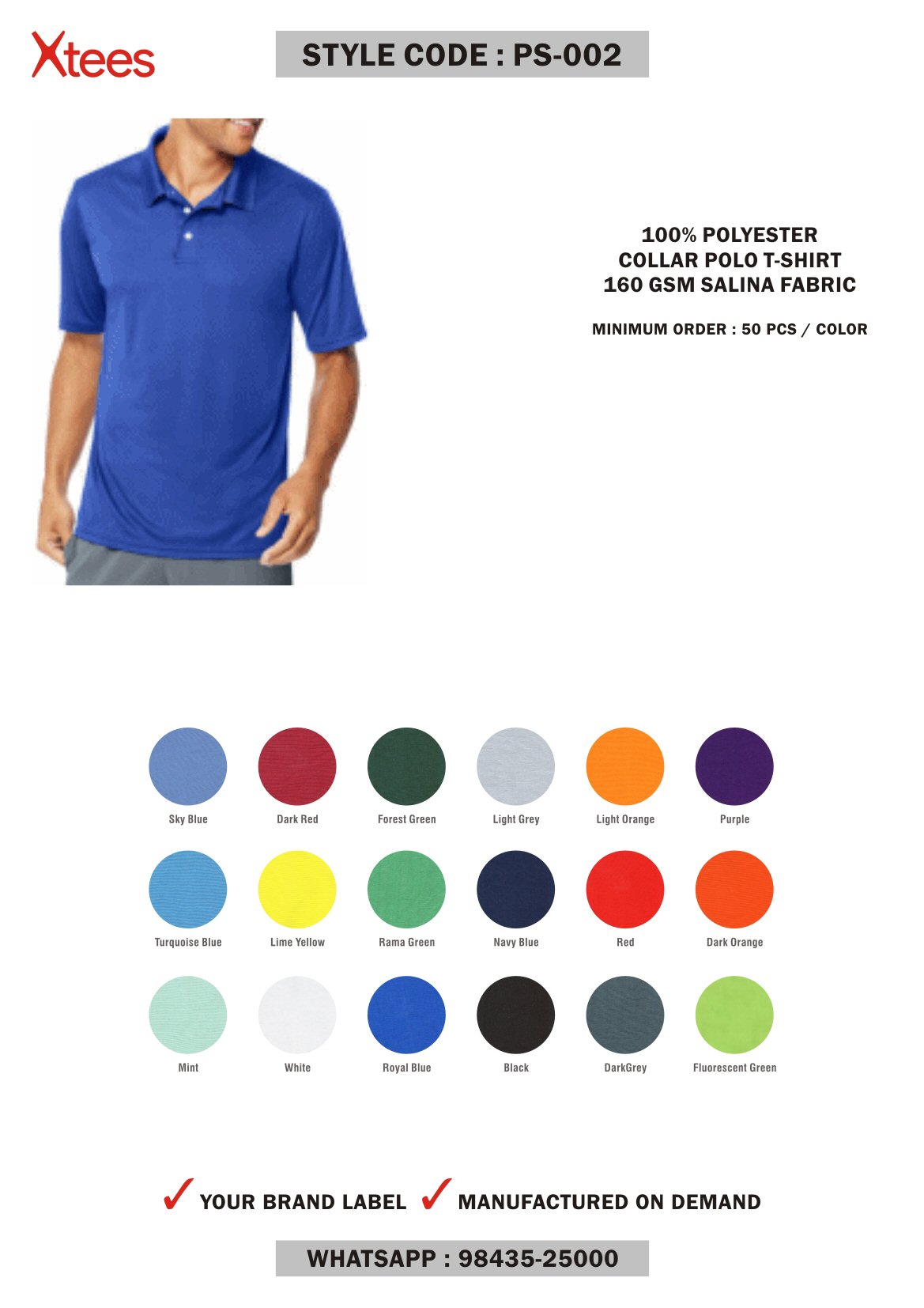 Bulk Plain Tshirts Wholesale Collar Polos, Round Neck & Sweat Shirts