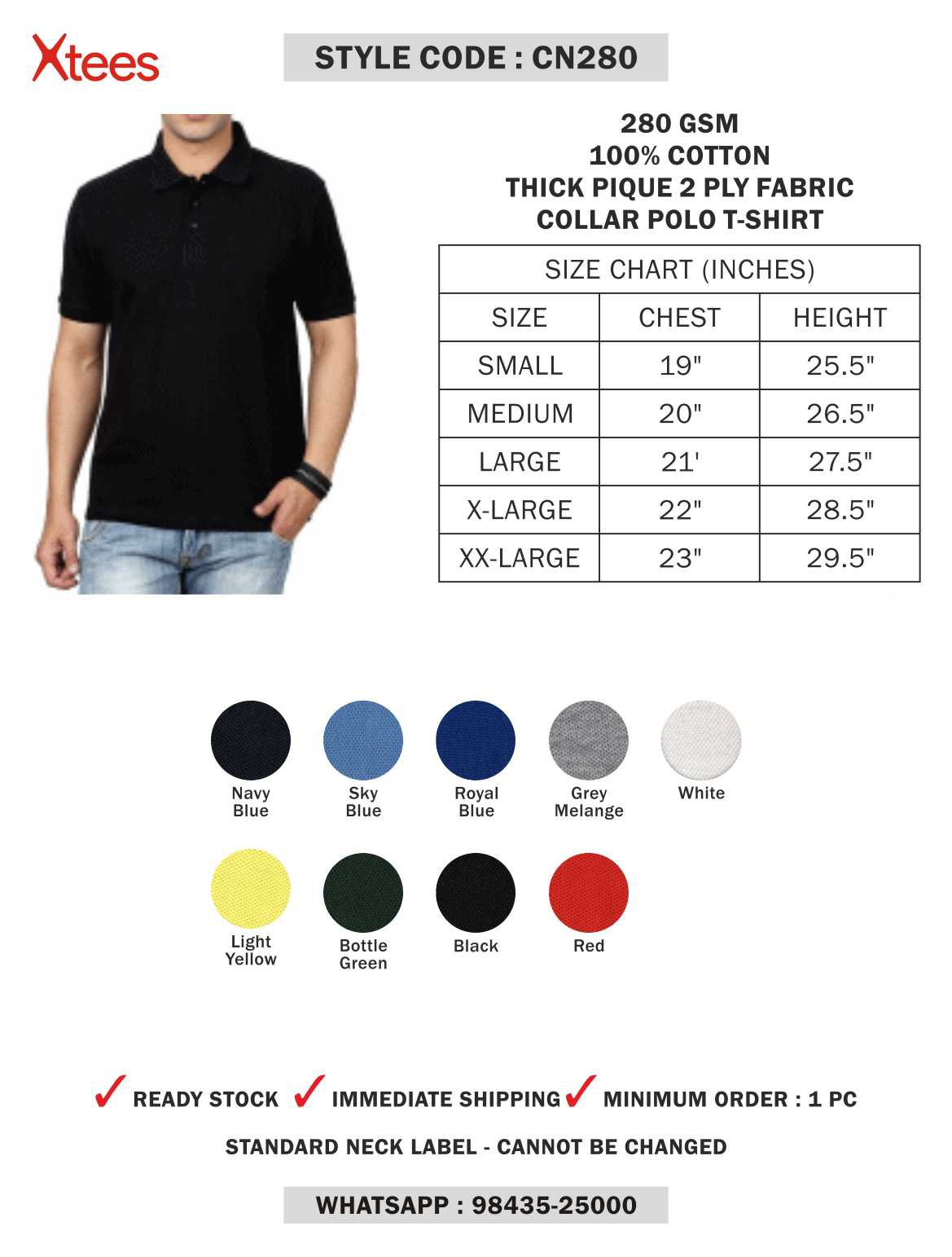 Bulk Plain T-shirts Wholesale - Collar Polos, Round Neck & Sweat Shirts