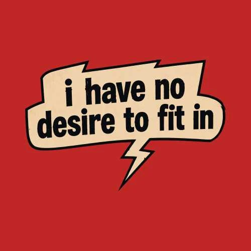 I Have No Desire To Fit In T-Shirt