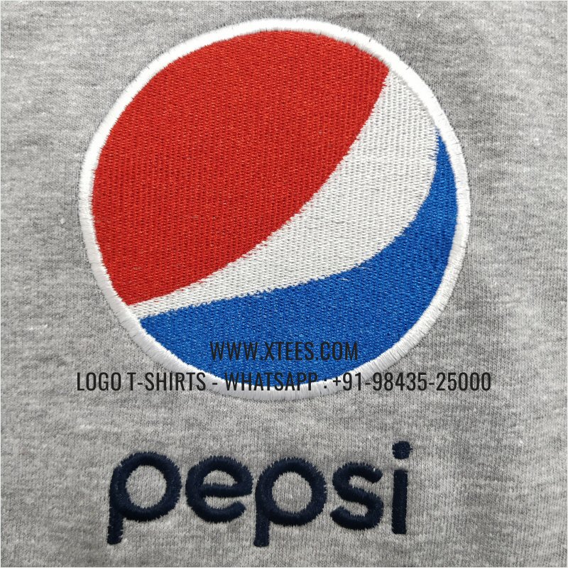 Uniform Hoodie for Beverage Company | Full Zipper Hoodie | 100% Cotton | 300 GSM Fleece Fabric | Grey Melange | Logo Embroidery