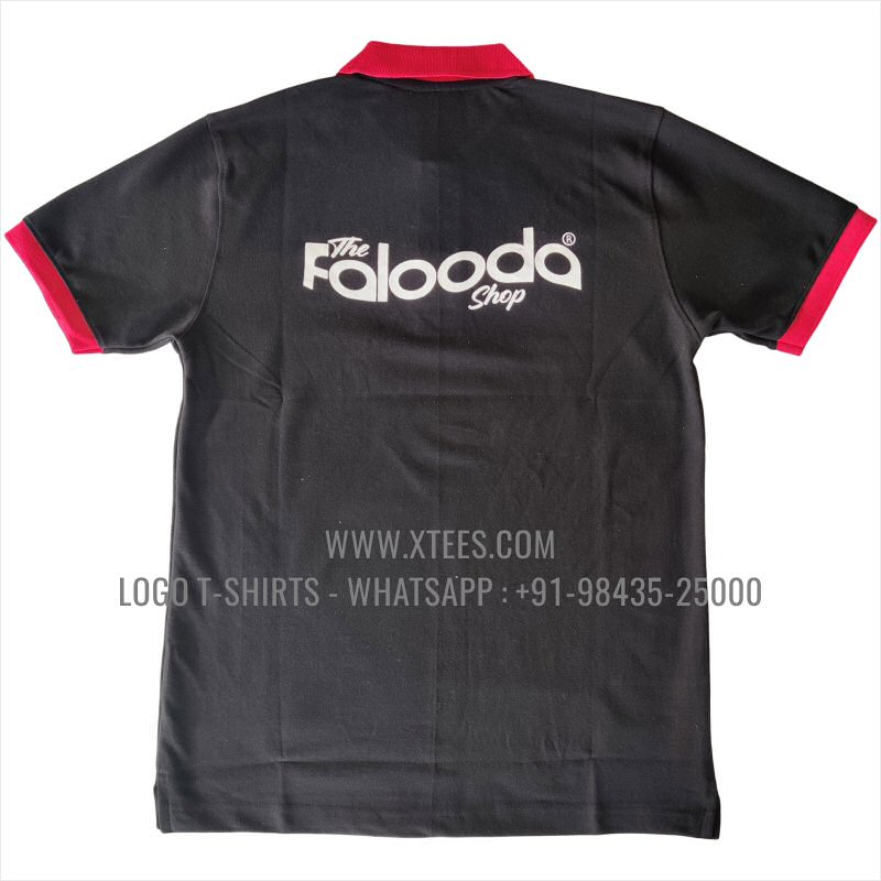 Uniform T-Shirt | Two Color Full Sleeve Collar Polo T-Shirt | 100% Cotton | 240 GSM Thick Pique Airtex Fabric | Light Yellow | Dark Green | Logo Embroidery | Print
