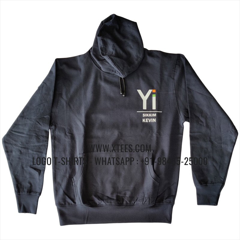 Club Hoodie | Hoodie | 100% Cotton | 300 GSM Fleece Fabric | Navy | Logo Embroidery