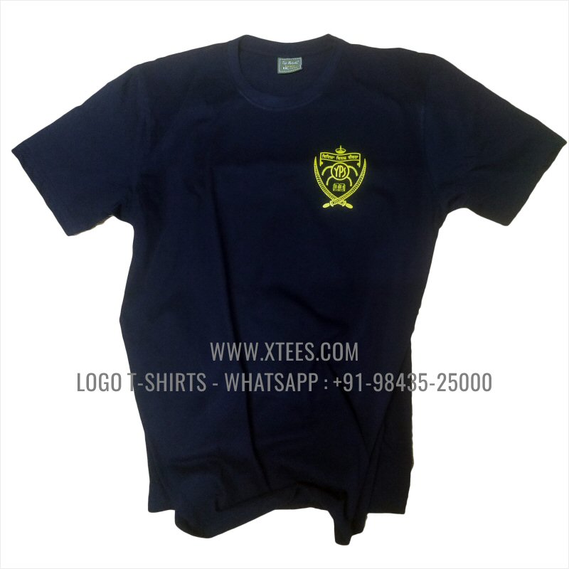 Alumni Reunion T-Shirt | Round Neck T-Shirt | 100% Cotton | 180 GSM Fine Fabric | Navy | Design Rubber Print