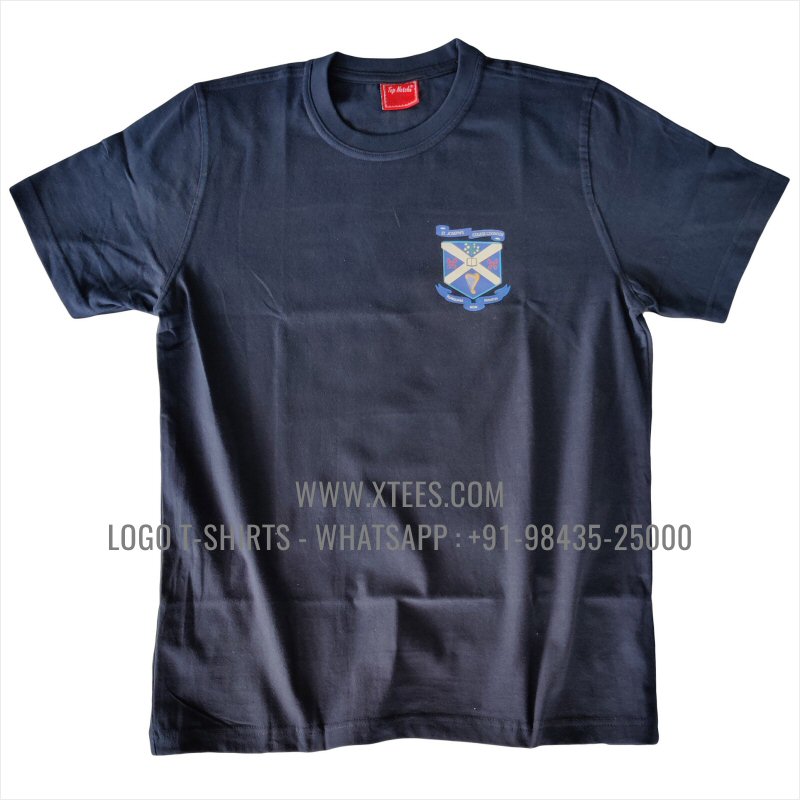 Alumni Reunion T-Shirt | Round Neck T-Shirt | 100% Cotton | 180 GSM Fine Fabric | Navy | Design Rubber Print