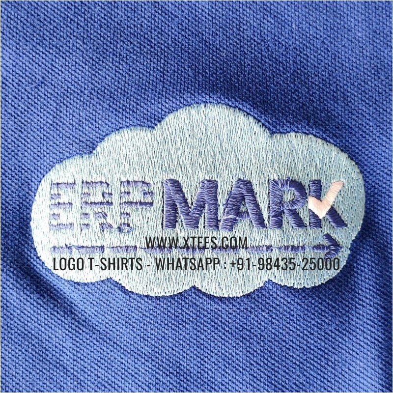 IT & Software Company Uniform T-Shirt | Solid Color Collar Polo T-Shirt | 100% Cotton | 240 GSM Thick Pique Airtex Fabric | Royal Blue | Logo Embroidery