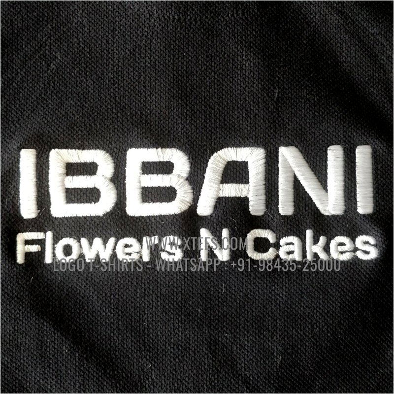 Flower Delivery Uniform T-Shirt | Collar Polo T-Shirt | 100% Cotton | 240 GSM Thick Pique Airtex Fabric | Grey Melange | Logo Embroidery