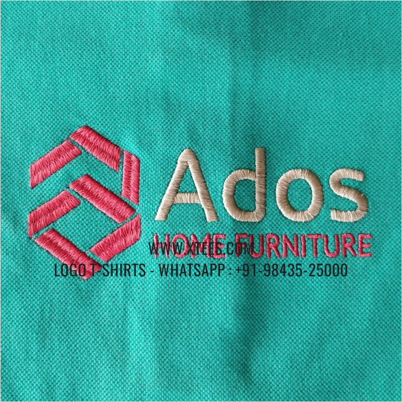 Logo Embroidery Collar Polo T-Shirt | 100% Cotton | 240 GSM Thick Pique Airtex Fabric | Mint