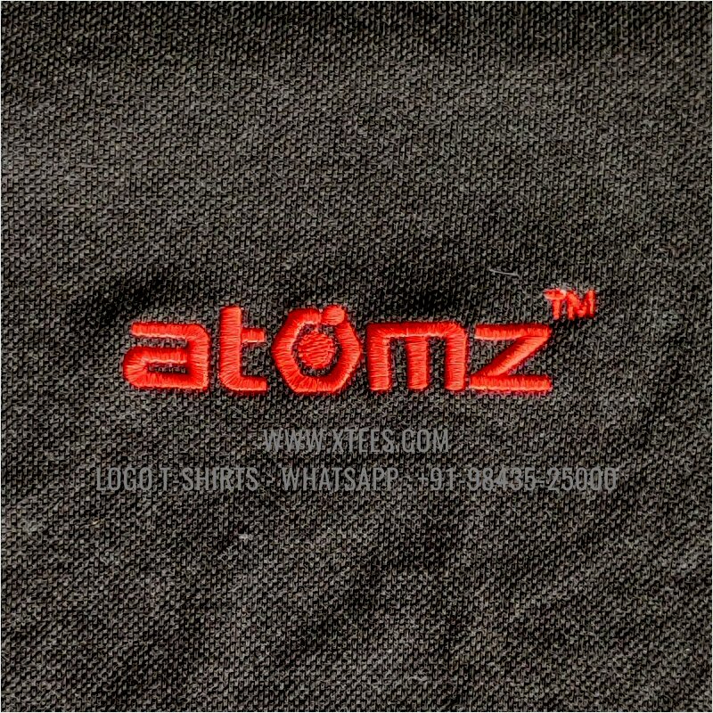 Logo Embroidery Collar Polo T-Shirt | 100% Cotton | 240 GSM Thick Pique Airtex Fabric | Charcoal Melange