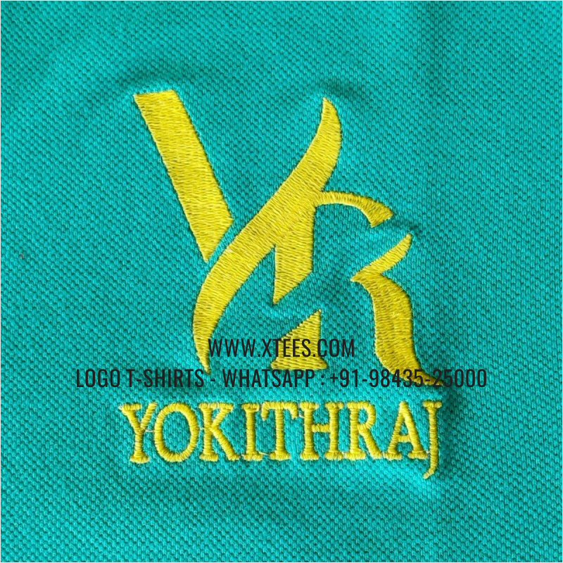 Tipping Collar Polo T-Shirt | 100% Cotton | 240 GSM Thick Pique Airtex Fabric | Mint Green | Logo Embroidery