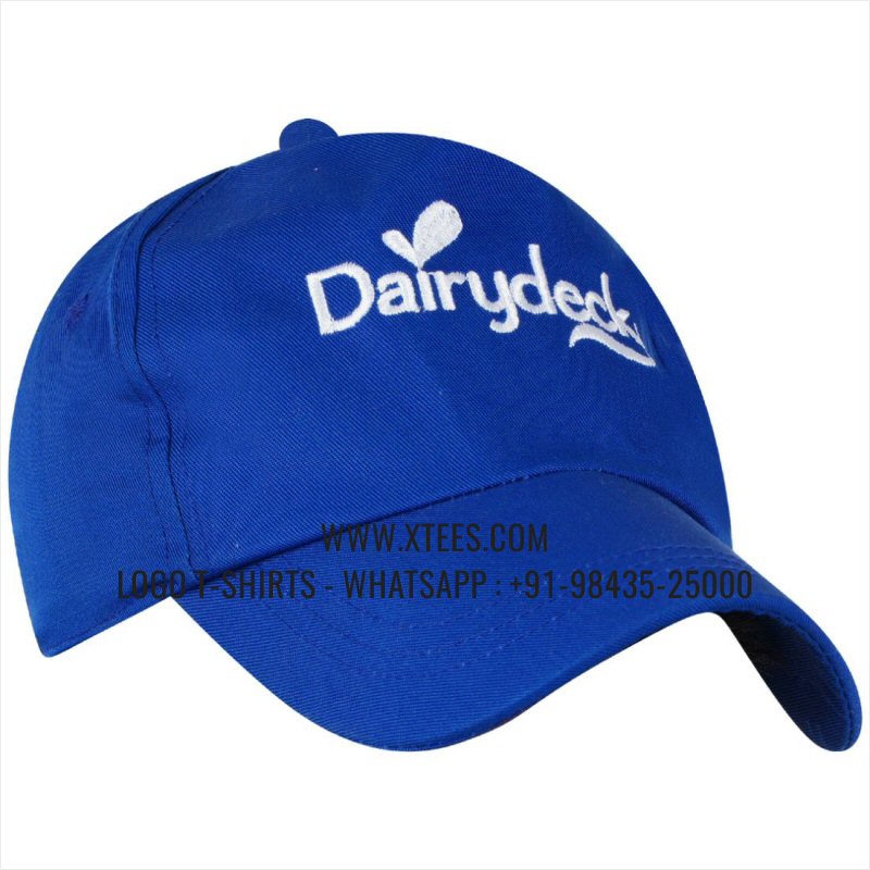 Logo Caps | 100% Cotton | Twill Fabric | 5 Panel Cap | Logo Print
