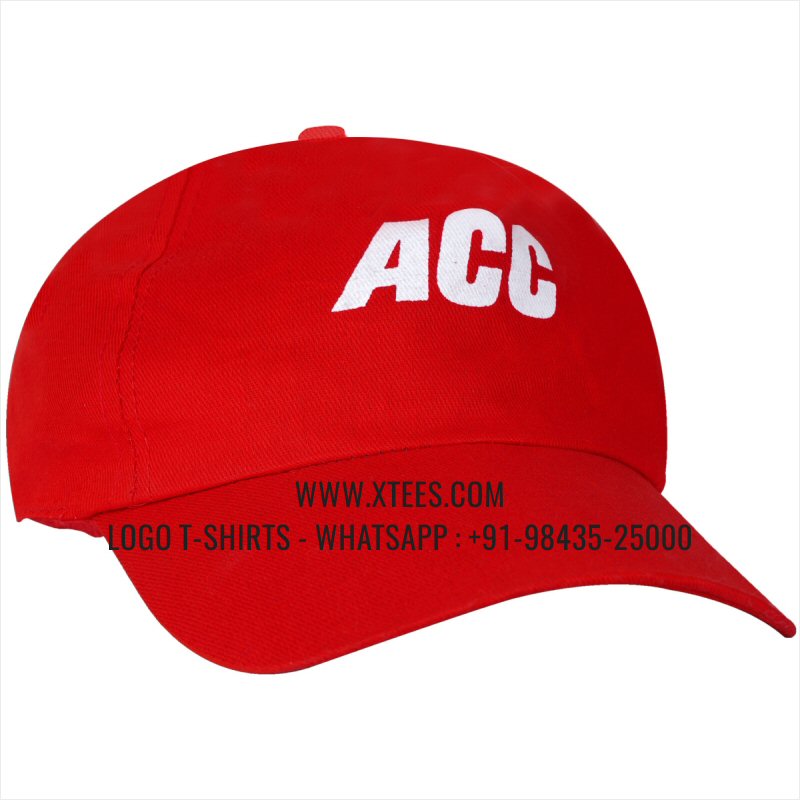 Logo Caps | 100% Cotton | Twill Fabric | 5 Panel Cap | Logo Print