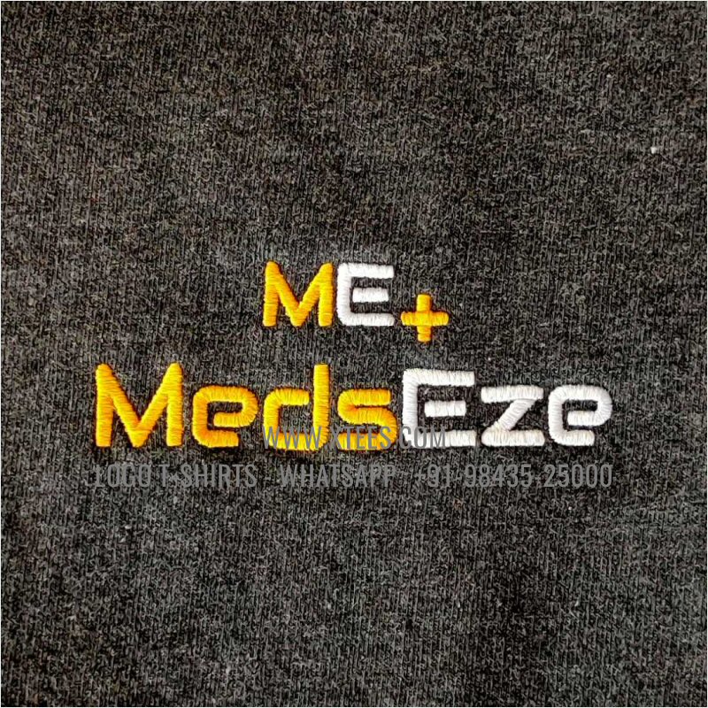 Full Zipper Hoodie | 100% Cotton | 300 GSM Fleece Fabric | Charcoal Melange | Logo Embroidery