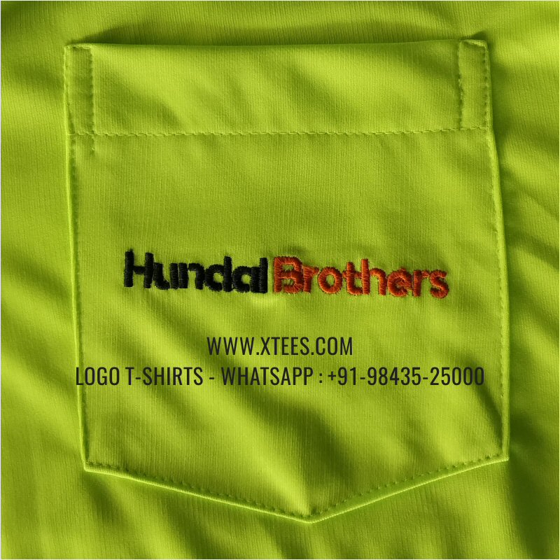 100% Polyester Dry Fit Collar Polo T-Shirt | 170 GSM Salina Fabric | Logo Embroidery