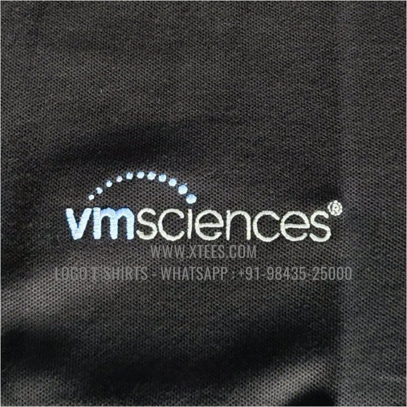 IT & Software Company Uniform T-Shirt | Solid Color Collar Polo T-Shirt | 100% Cotton | 280 GSM Thick Pique 2 Ply Fabric | Black | Logo Embroidery