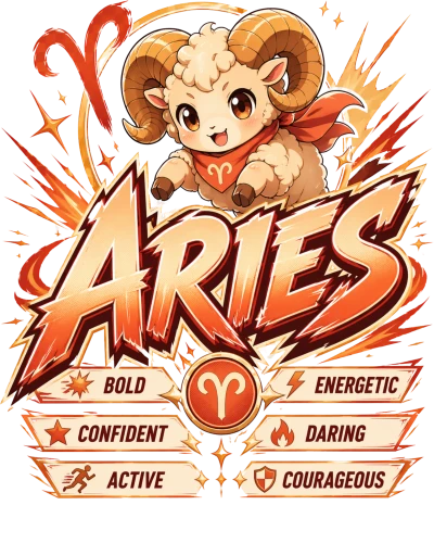 Aries Anime Zodiac Sign