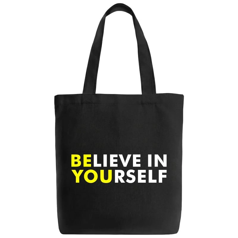 Believe In Yourself Motivational Quotes Tote Bag product image