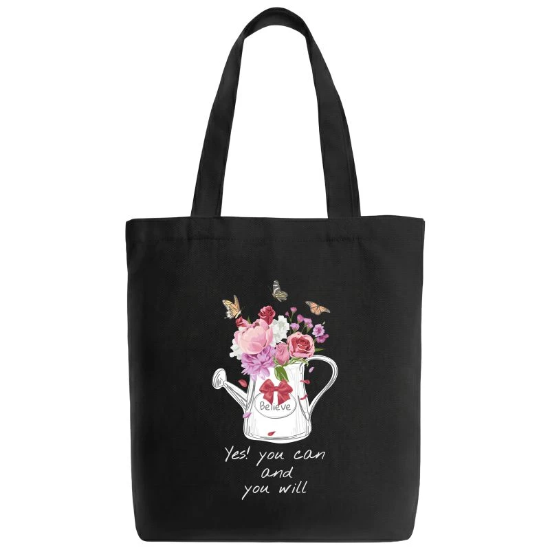 Believe Yes You Can And You Will Positive Quotes Tote Bag