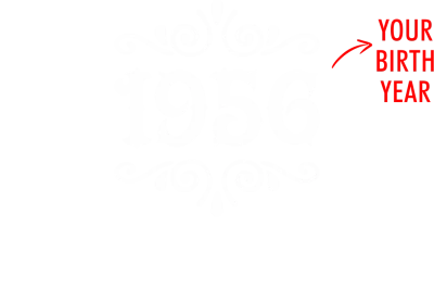 <Birth Year> Custom Birthday