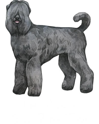 Black Russian Terrier Dog Printed