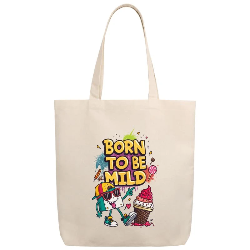 Born To Be Mild Tote Bag