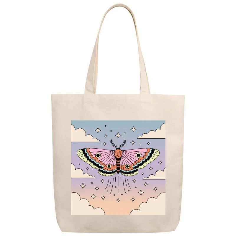 Butterfly And Skies Tote Bag product image
