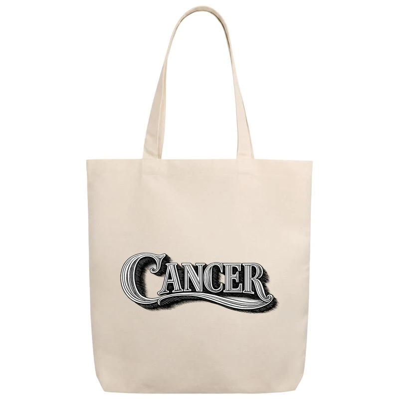 Cancer Word Art Zodiac Sign Tote Bag product image