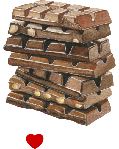 Chocolate Printed
