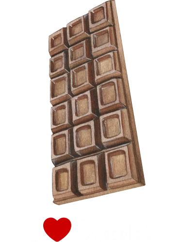 Chocolate Printed