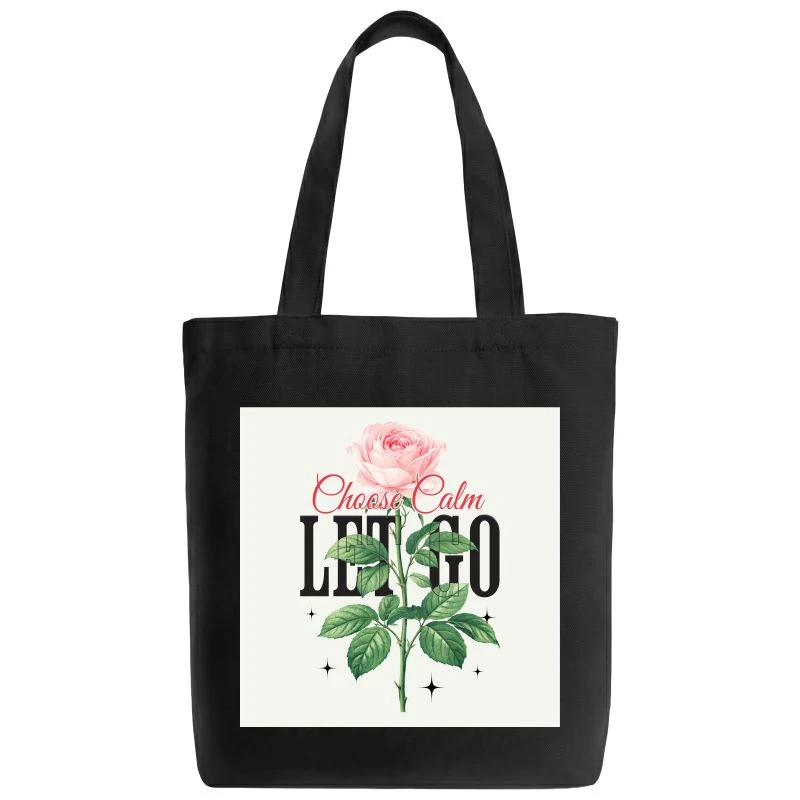 Choose Calm Let Go Tote Bag product image