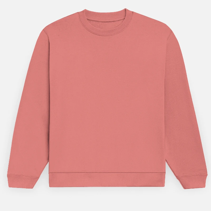 Coral Plain Sweatshirt - Unisex