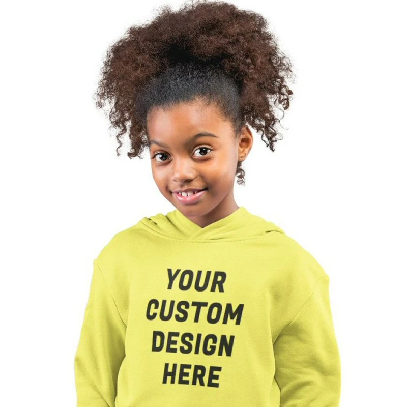 Custom Printed Kids Girls Hoodie