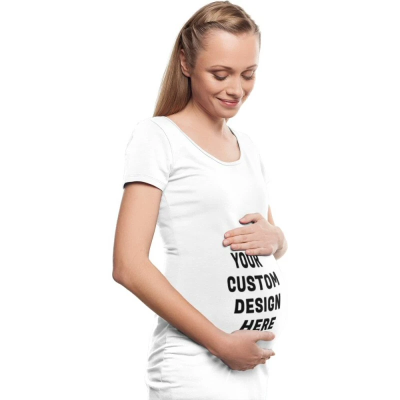 Custom Printed Women Maternity Top