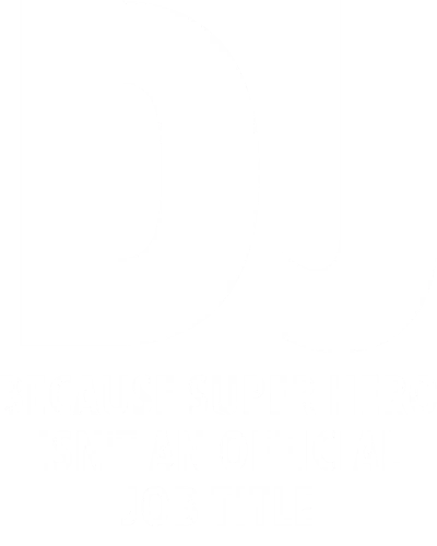 Dj Because Super Hero Is'nt An Official Job Title