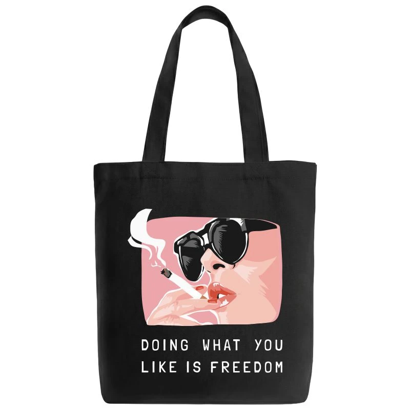 Doing What You Like Is Freedom Tote Bag product image