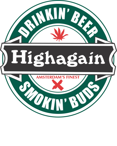 Drinking Beer Smoking Buds Highagain Weed Slogan