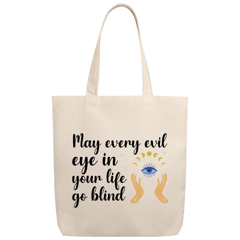 Evil Eye Tote Bag 006