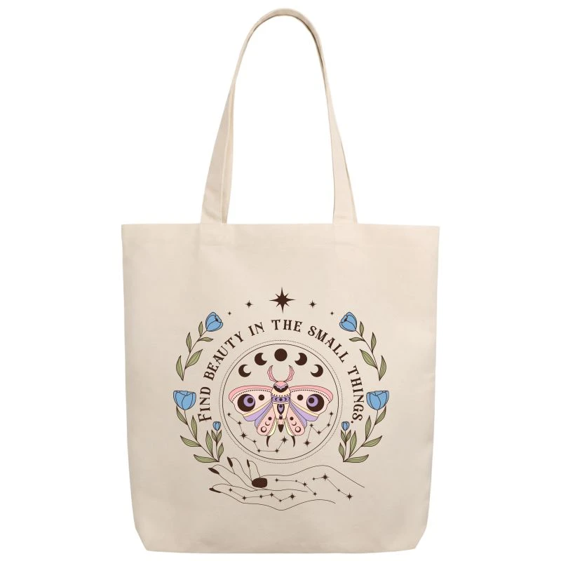 Find Beauty In The Small Things Tote Bag