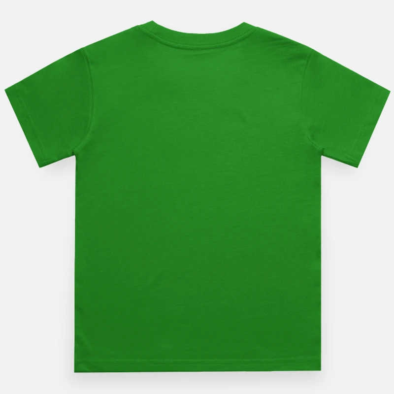 Flag Green Plain Kids Round Neck T-shirt product image