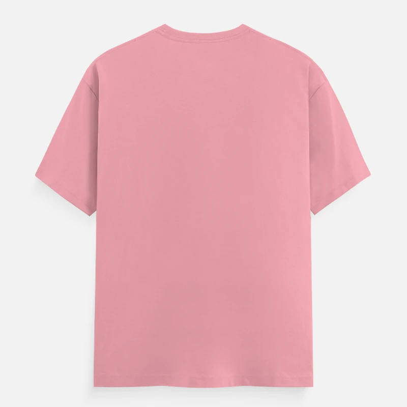 Flamingo Unisex Plain Cotton Round Neck T-shirt product image