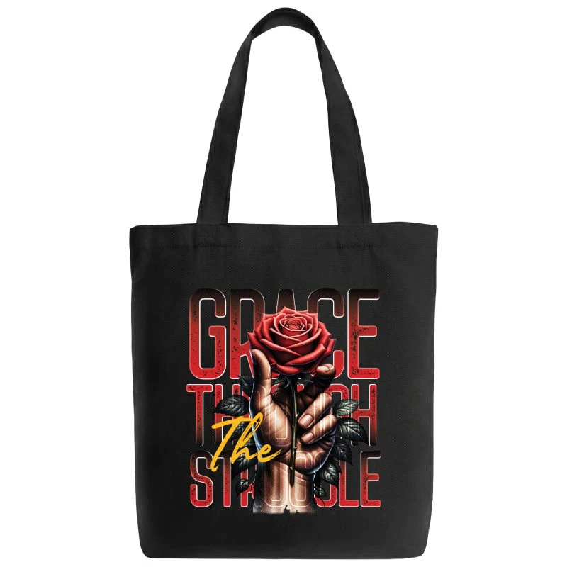 Grace Through The Struggle Tote Bag