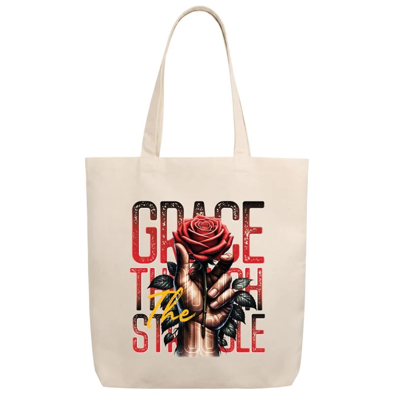 Grace Through The Struggle Tote Bag product image
