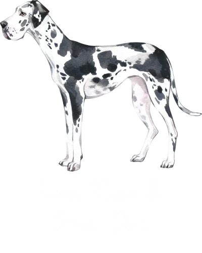 Great Dane Dog Printed