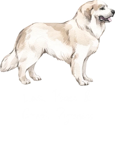 Great Pyrenees Dog Printed